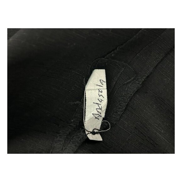 Tommy Bahama Embroidered Black Camp Shirt XXL 100% Rayon Short Sleeve Button-Up - Picture 10 of 13